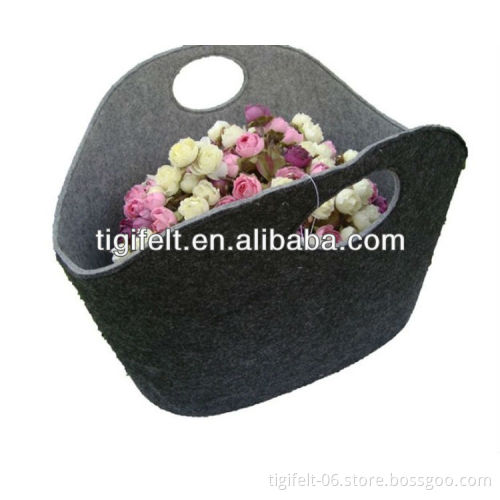 Wool Felt Basket for Home Storage Collection Appliances